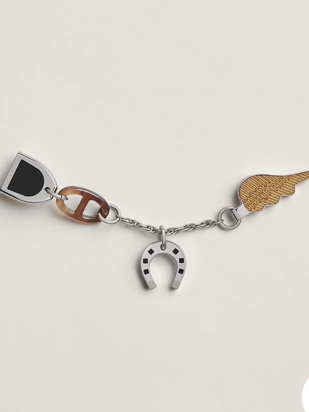 Hermes Bon Voyage brooch